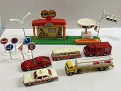トミカミニカー5台セット 1970年代トミカの町セット（箱無し不足品もある）