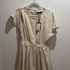 JUSGLITTY ドット柄ワンピース