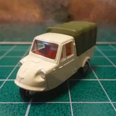 萬代屋【愛知機械工業コニー グッピー薄黄緑 ミラー欠】ブリキtin car