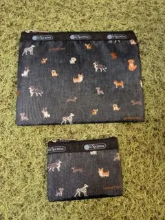 レスポートサック ワンコ柄ポーチセット 付録 BAILA 2026年4月号