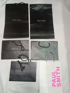 Paul Smith ショップ袋 6枚セット