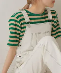 リブボーダーTee