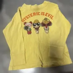 HYSTERIC GLAMOUR 長袖トレーナー イエローのサムネイル