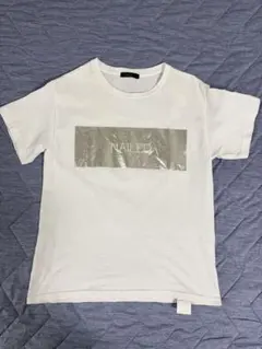 allureville NAILED ロゴ 半袖Tシャツ ホワイト レディースのサムネイル