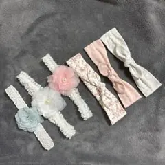 ベビーヘアバンド6本セット