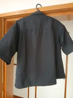 値下げ‼️GUオーバーサイズ CPOシャツ ブラックダブルポケットのサムネイル