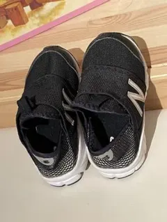 New Balance ブラック スリッポン スニーカー 14cm