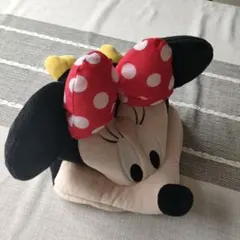 ミニーマウス ぬいぐるみ帽子