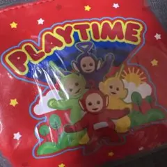 テレタビーズ 小型ポーチ 赤 PLAYTIME