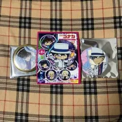 名探偵コナン 怪盗キッド 缶バッジ 3点セット