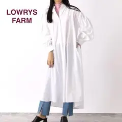 LOWRYS FARM ローリーズファーム ロングワンピース シャツワンピース