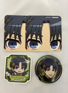 M*中様 ブルーロック スマイルベースカフェ 天狗茶亭 潔世一 缶バッジ コース