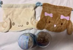 シナモロール　ふわふわ巾着