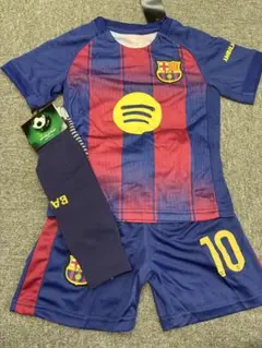 130cmFCバルセロナ ロナウジーニョ 子供サッカーシャツソックスセット