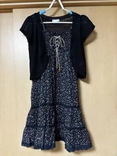 美品　女児向け　ワンピース&ボレロ　セット売り