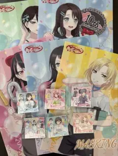 ファミリーマート限定　BANG DREAM！クリアファイシール