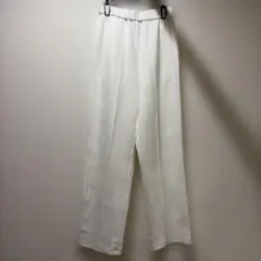 UTIERAND 白ワイドパンツ Mサイズ きれいめ