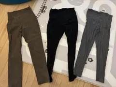 マタニティパンツ　マタニティレギンス　3点セット