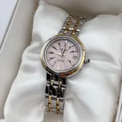 希少 SEIKO EXCELINE 9pダイヤ ゴールド 腕時計のサムネイル