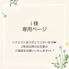 i様 おまとめ2点