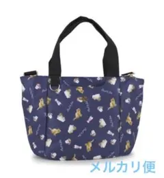 PAUL&JOEACCESSOIRES 2WAY トートバッグ ネイビー 猫のサムネイル