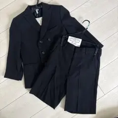 ダブルブレストジャケット　ショートパンツセット　スーツ　130