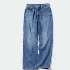 ワイドストレートジーンズ　22