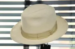 新品【ボルサリーノ】純正箱付き エクストラファイン 高級パナマハット