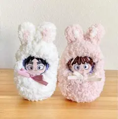 ぬいぐるみ　着ぐるみ　うさぎ　ぬい服　ほわぬい 8cm