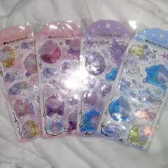 サンリオ　Sanrio ウォーターインシール　ウォーターシール　正規品　4点