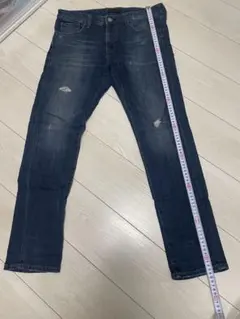ユニクロ　メンズ　30 76cm ダメージジーンズ　デニム