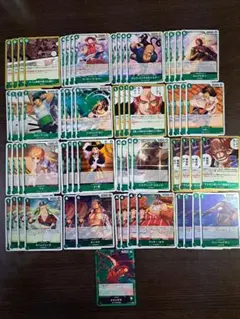 ワンピースカードゲーム 赤髪海賊団 デッキパーツセット - メルカリ