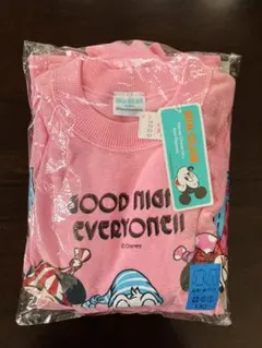 綿100%日本製ディズニー ミッキー ドナルド ミニー 長袖パジャマ130センチ