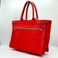 PORTER ポーター GIRL ガール トートバッグ ネイキッド レッド