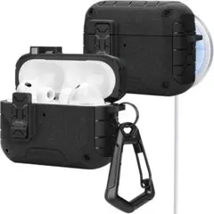 AirPods Pro 3 第3世代 対応イヤホンケース タフネス カラビナ付き