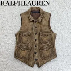 RRL ベスト メンズ コーデュロイ S ジレ ラルフローレン ネイビー