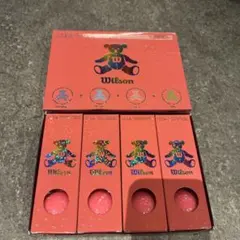 新品　Wilson ゴルフボール　ピンク　10個セット