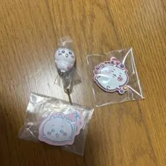 ちいかわ　キャラマグネッツ　ぷっくりラバストグミ　つまんでつなげてますこっと