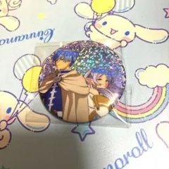 し*こ様 葬送のフリーレン グリッター缶バッジ フリーレン&ヒンメル