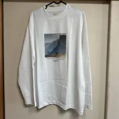 GLOBAL WORK 長袖Tシャツ ホワイト XLサイズのサムネイル