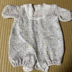 花柄ツーウェイ・ドレスオール 50-60cmまで対応