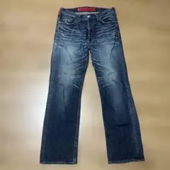 Levi's 502 ダークブルー ストレートジーンズ W32 L32