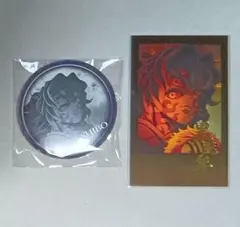鬼滅の刃 黒死牟 ufotable DINING チェキ＆缶バッジ 2点セット