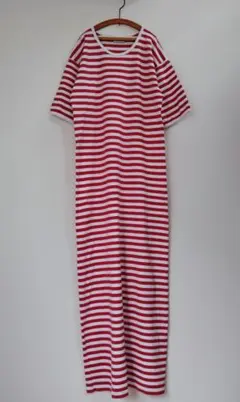 マリメッコ※Marimekko 半袖 コットン ロングワンピース フィンランド製