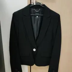 BOSCH ブラック ストライプ ビジネスジャケット 38