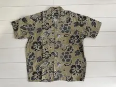 old stussy 90s USA製 アロハシャツ 紺タグ ヴィンテージ