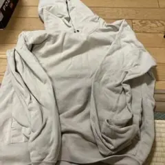 スウェットプルパーカ（長袖）　ベージュ