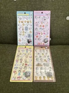スヌーピー　BONBON DROP シール4枚セット