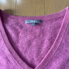 カシミヤ100 セーター　ピンク