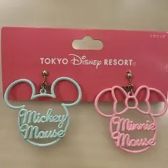 東京ディズニーリゾート ミッキー＆ミニー イヤリング